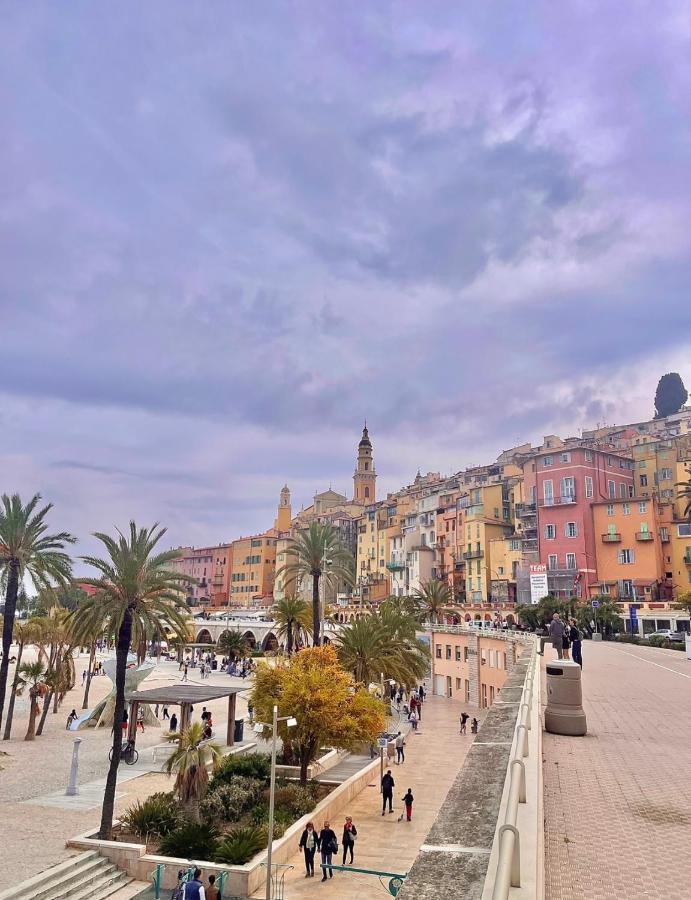 Charmant Studio A Menton Eksteriør billede